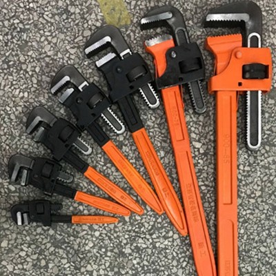 云南厂家批发新工英式管子安装钳管钳工具管钳子水管钳现货批发图3