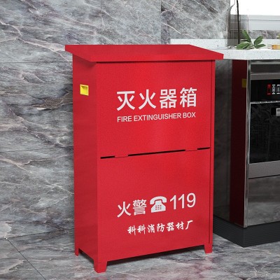 灭火器箱子4公斤干粉8kg2具3L二氧化碳消防器材云南万特消防科技图4
