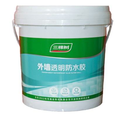 三棵树透明防水胶卫生间浴室厕所外墙防漏水补漏免砸砖防水材料图5