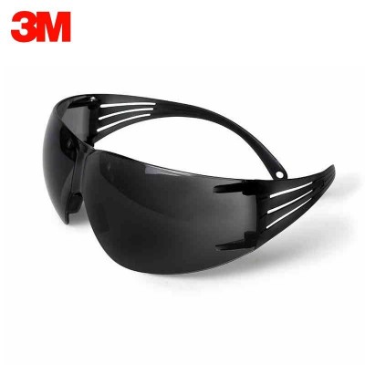 3M SF202AF 防护眼镜防雾防刮擦防尘防冲击防沙墨镜户外作业图3