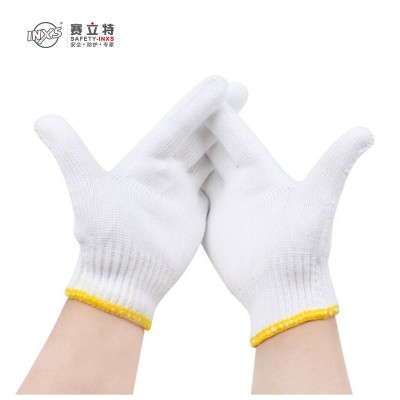 赛立特ST55102劳保线手套棉纱手套批发加厚工作手套工地劳防手套图3