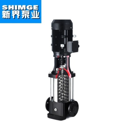 云南仓库新界水泵BLT2/4/8/12/16/20/32/立式多级离心高层增压泵图5