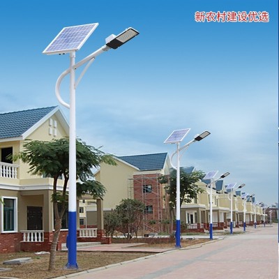 太阳能户外路灯庭院灯家用led超亮大功率新农村道路带灯杆照明灯图4