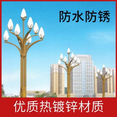 户外玉兰灯灯文旅景区市政主干道工程照明广场高杆景观中华灯厂家图2