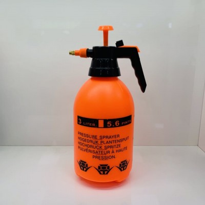 云南厂家供应 3.0L手压塑料喷壶洒水壶园艺工艺工具浇花洒水用具图2
