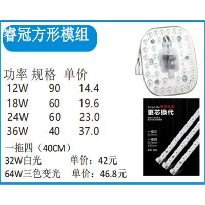 睿冠方形模组