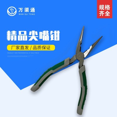 广西崇左 工业级 钢丝钳8寸省力尖嘴6寸斜口钳子剥线钢丝钳批发