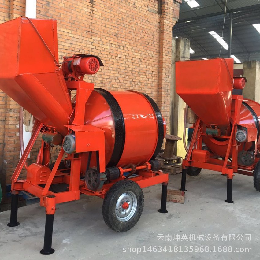 小型普通JZC350滚筒搅拌机10.jpg
