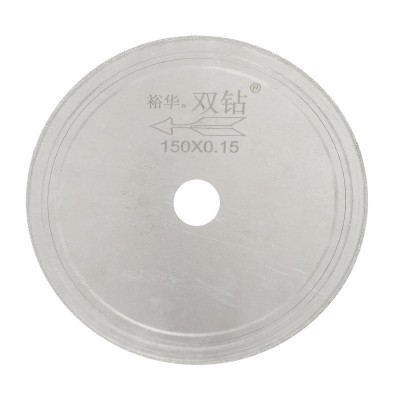 玉石玛瑙切割片电镀金刚石超薄切片翡翠原石开料切割机台磨机锯片图5