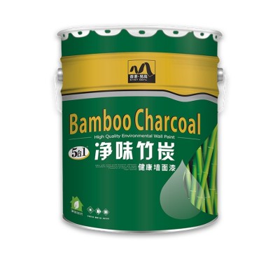 易高五合一净味竹炭健康墙面漆 厂家批发图3