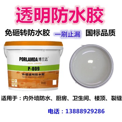 外墙瓷砖透明防水胶补漏剂卫生间免砸砖堵漏王堵裂缝材料防水涂料图3