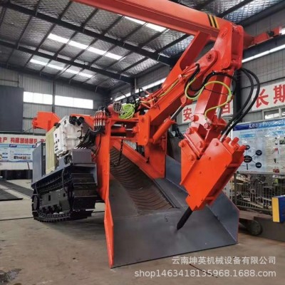 昆明小型电动扒渣机 隧道工程专用扒渣机 操作简单 作业能力强图3