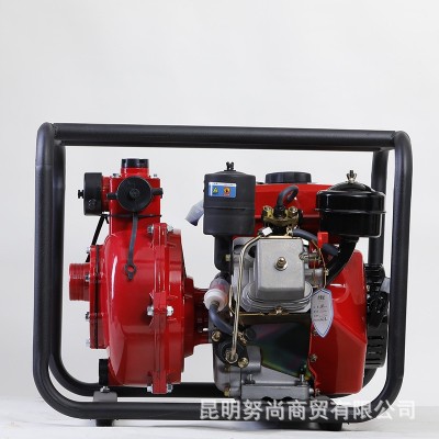 批发农田灌溉抽水机 家用抽水泵 可移动水泵 柴油抽水机图2