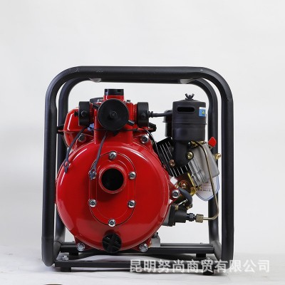 批发农田灌溉抽水机 家用抽水泵 可移动水泵 柴油抽水机图5