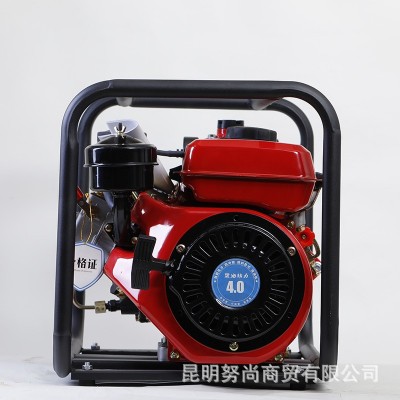 批发农田灌溉抽水机 家用抽水泵 可移动水泵 柴油抽水机图4