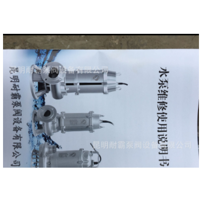 316不锈钢污水泵304切割式排污泵搅匀潜水泵化工泵图4