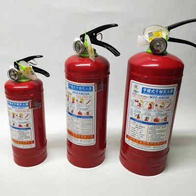 云南消防灭火器4KG海润牌干粉手提式ABC型仓库家用1/2/3/5/8公斤图4