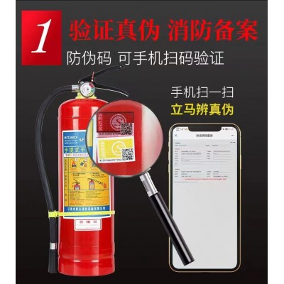 4kg干粉灭火器手提式ABC灭火器家用车用仓库1kg2kg3kg5kg生产图2