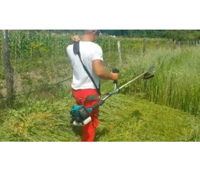 小巧轻松便携式割草机，摇着晃着地就把工作做完啦