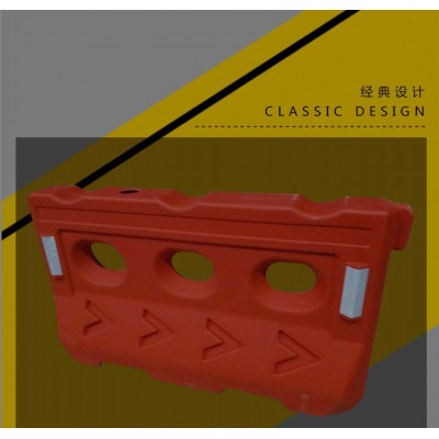 防撞桶隔离墩市政围栏三孔围栏交通设施吹塑注水装沙单孔围挡水马图5