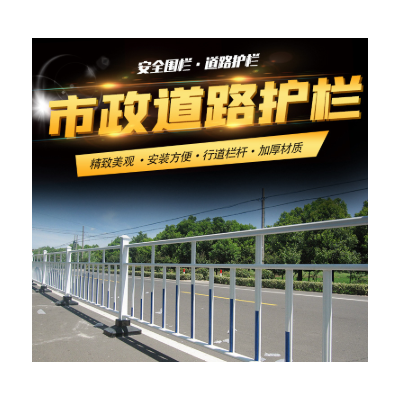 市政道路隔离护栏城市公路交通设施安全防撞栏小区人行马路防护栏