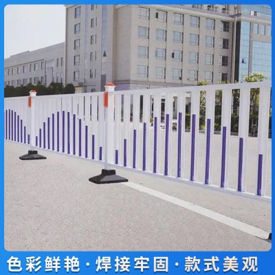 工厂现货锌钢市政护栏 城市交通道路防撞护栏 公路中央隔离防护栏图5