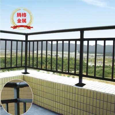 锌钢阳台栏杆露台飘窗护栏小区组装式栅栏铝合金铁艺防护云南昆明图4