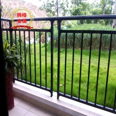 锌钢阳台栏杆露台飘窗护栏小区组装式栅栏铝合金铁艺防护云南昆明图5