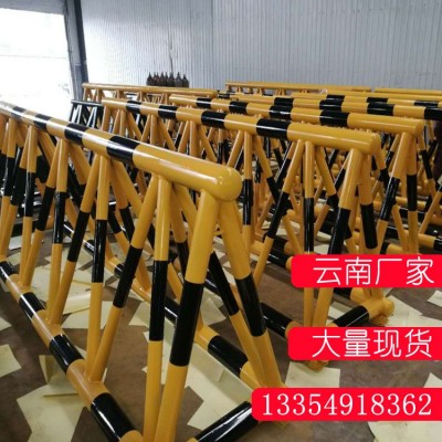 云南拒马可移动护栏学校门口加油站挡车防冲撞路障拒马交通隔离栏图4