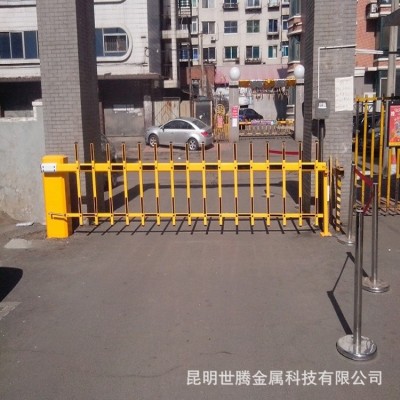 昆明道闸停车场收费管理车牌识别道闸小区电动遥控智慧停车系统