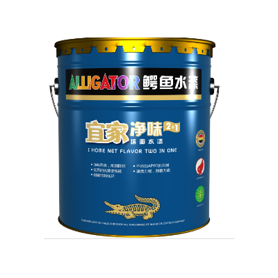 鳄鱼宜家净味2+1墙面水漆（20kg）对应绘美图3