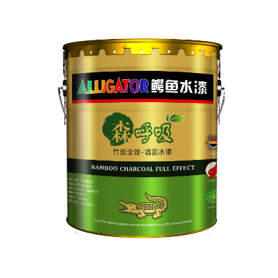鳄鱼森呼吸竹炭全效墙面水漆20kg对应四季园图2