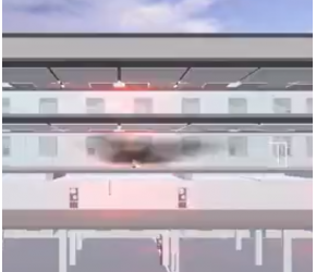 火灾自动报警系统灭火过程演示
