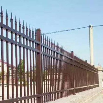 防撞锌钢护栏 隔离用 小区别墅使用 组装式 森和 厂房围墙图3