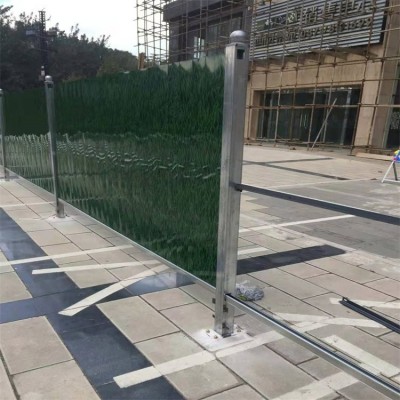 彩钢围挡 施工工程围墙 简约大气 工地隔离围墙 铁皮泡沫夹心围栏图2