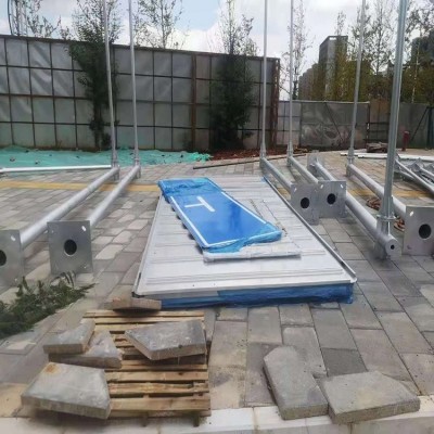 彩腾交通 高速公路交通标志杆 耐用抗腐蚀 不易生锈 可定制图3