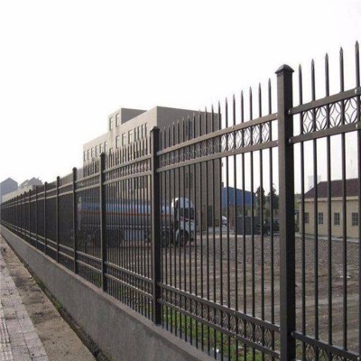 锌钢护栏 阳台栏杆 隔离防护栏 小区别墅围墙 焊接设施图3