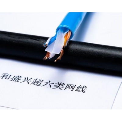 电力电缆室内外六类无氧铜超六类网线非屏蔽室外布线 阻水网络线图5