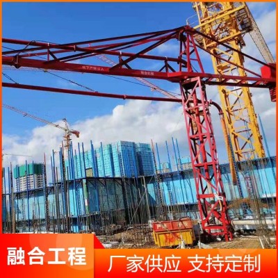 电动混凝土布料机 12米 皮带机输送 建筑机械租赁 回转灵活图3