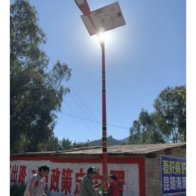 豪杰定制民族风格太阳能灯 设计独特 简约美观 节能耐用图3