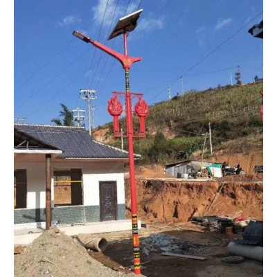 豪杰路灯 民族风太阳能灯 设计独特 稳定使用寿命长图4