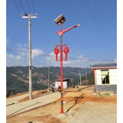 豪杰路灯 民族风太阳能灯 设计独特 稳定使用寿命长图3