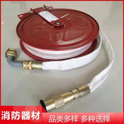 轻便消防水龙 水龙带 星浙安 6M 卷盘软管 规格多样 红色图2