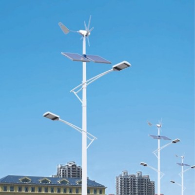 风光互补太阳能路灯 LED照明道路灯 城镇园林道路亮化 设计简约图3