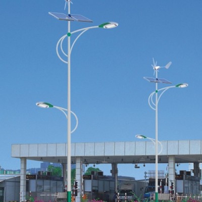风光互补太阳能路灯 LED照明道路灯 城镇园林道路亮化 设计简约图4