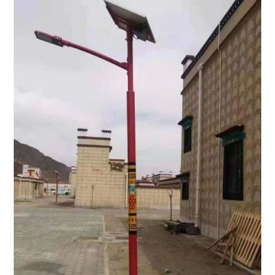 LED民族风照明灯 特色太阳能路灯 小区景区街道市政工程安装图4