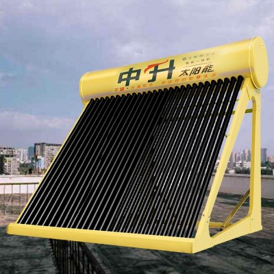 阳台壁挂太阳能热水器 亮城供应 热水工程项目用图3
