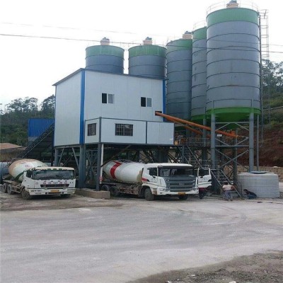 混凝土搅拌站 运行稳定 搅拌机能强 配料机 建筑机械设备图2