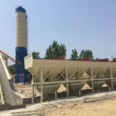 广源机械 建筑工程用控制轻便占地小成本低效率高 混凝土搅拌站