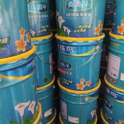 内墙漆 2合1 高级墙面漆 珍珠鸟 负离子 白漆 经久耐用图4